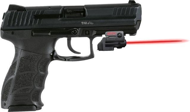 ArmaLaser GTO/FLX Finger Touch Red Laser Sight for HKP30/P30L Black - Armalaser