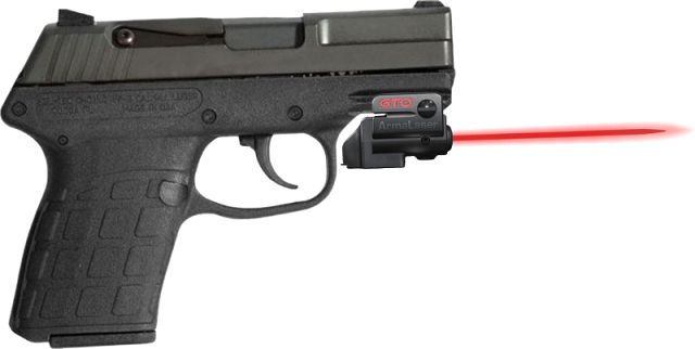 ArmaLaser GTO/FLX Finger Touch Red Laser Sight for Kel-Tec PF-9 Black - Armalaser