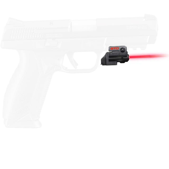 ArmaLaser GTO/FLX Finger Touch Red Laser Sight for Ruger American Black - Armalaser