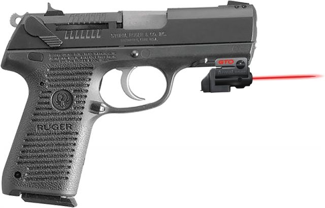 ArmaLaser GTO/FLX Finger Touch Red Laser Sight for Ruger P95 w/Rail Black