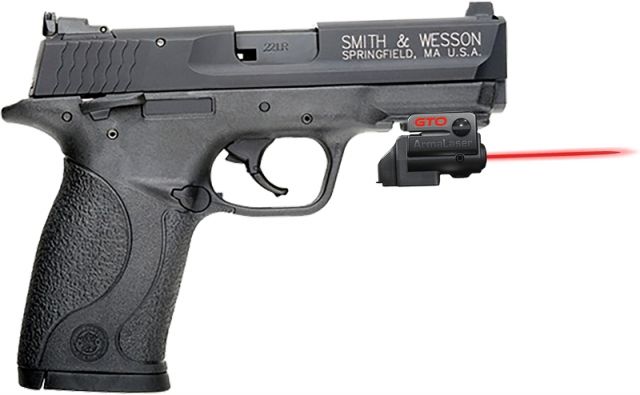 ArmaLaser GTO/FLX Finger Touch Red Laser Sight for S&W M&P Compact 22 Black - Armalaser
