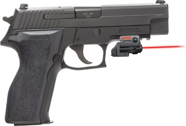 ArmaLaser GTO/FLX Finger Touch Red Laser Sight for Sig P226 w/Rail Black - Armalaser