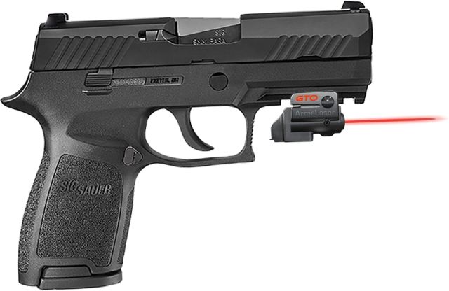 ArmaLaser GTO/FLX Finger Touch Red Laser Sight for Sig P320 Black - Armalaser
