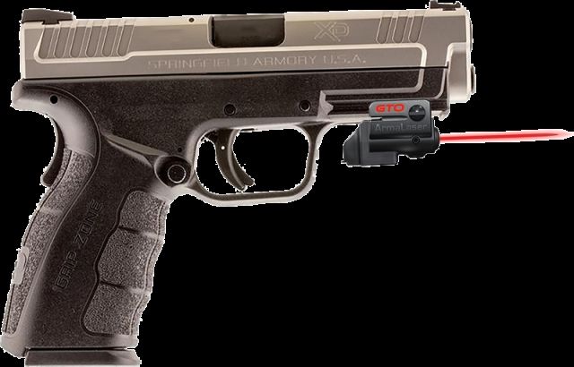 ArmaLaser GTOG/FLX Finger Touch Green Laser Sight for Beretta 92FS Compact w/Rail Black - Armalaser