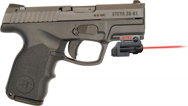 ArmaLaser GTO/FLX Finger Touch Red Laser Sight for Steyr C-A1/S-A1 Black - Armalaser