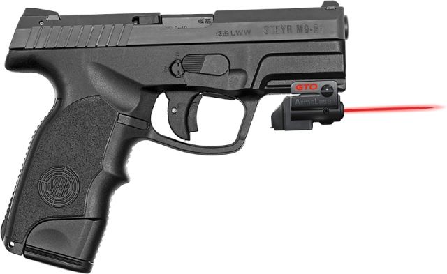 ArmaLaser GTO/FLX Finger Touch Red Laser Sight for Steyr L-A1/M-A1 Black - Armalaser