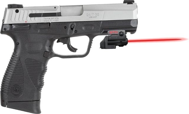 ArmaLaser GTO/FLX Finger Touch Red Laser Sight for Taurus 24/7 G2 4.2in Black - Armalaser