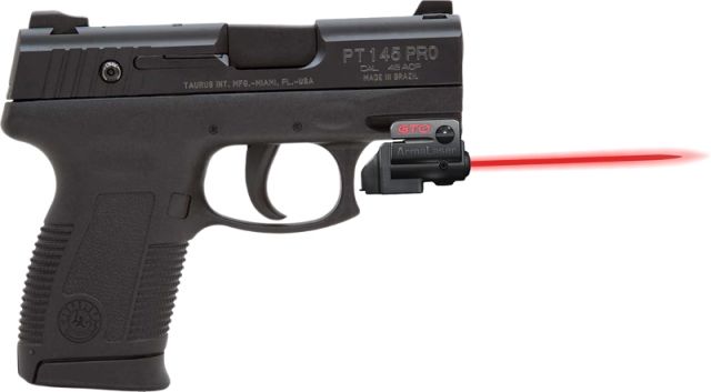 ArmaLaser GTO/FLX Finger Touch Red Laser Sight for Taurus PT-145 MIL PRO w/Rail Black - Armalaser