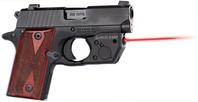 ArmaLaser Red Laser Sight for Sig Sauer P238 P938 Grip Mount - Armalaser