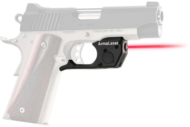 ArmaLaser Touch-Activated Laser Sight 1911 - Ruger Kimber Red - Armalaser
