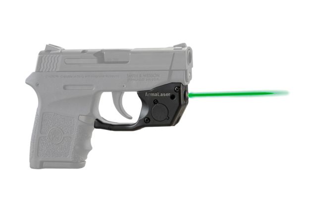 ArmaLaser Touch-Activated Laser Sight Smith & Wesson BODY GUARD Green - Armalaser