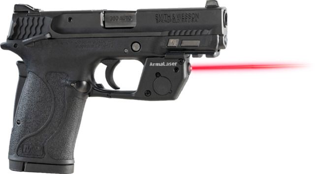 ArmaLaser Touch-Activated Laser Sight Smith & Wesson M&P Shield 380 EZ Red - Armalaser