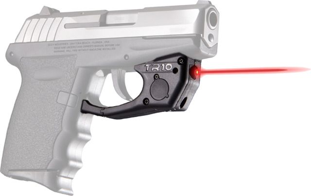 ArmaLaser Red Laser Sight for SCCY CPX Touch-Activated Black - Armalaser