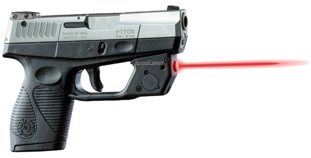 ArmaLaser Red Laser Sight For Taurus PT 709 and PT740 Slim Black - Armalaser