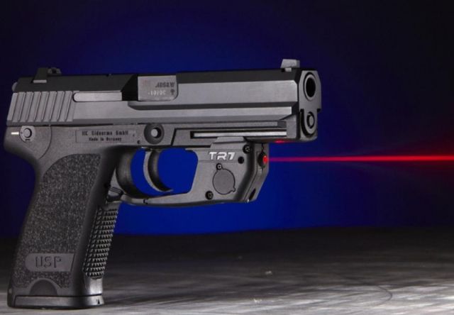 ArmaLaser Red Laser Sight for H&K USP Full Size Black - Armalaser