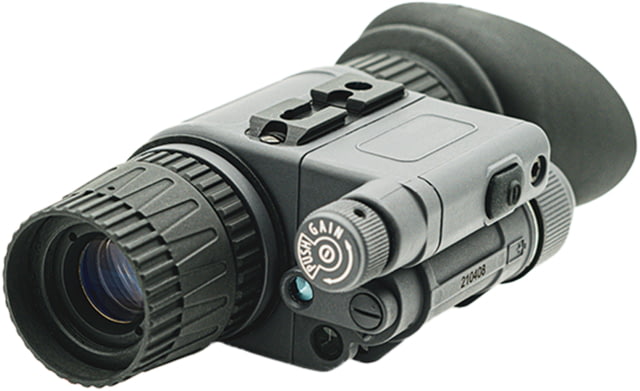 Armasight MNVD-51 1x19mm Multi-Purpose Night Vision Monocular Pinnacle 2376 Gen 3 Ghost White Phosphor IIT 51 Degrees Gray NSMNYX - Armasight
