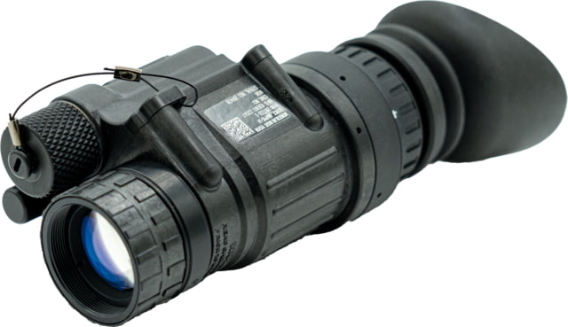 Armasight PVS-14 1x27mm Night Vision Monocular Powered by Pinnacle Elite Gen 3 Ghost White Phosphor IIT 40 Degrees Black - Armasight