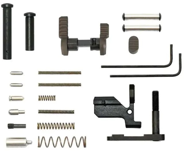 Armaspec AR10 Gun Builders Lower Parts Kit Stainless/Bronze - Armaspec