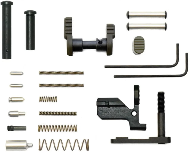 Armaspec AR10 Gun Builders Lower Parts Kit SS/ODGreen - Armaspec