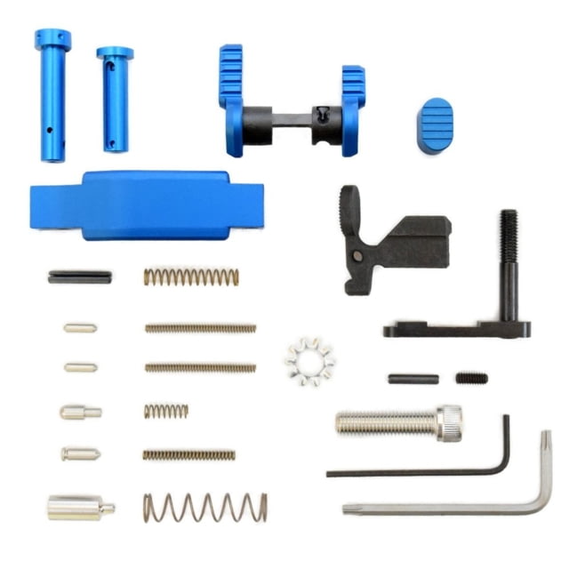 Armaspec .223/5.56 Superlight Lower Parts Kit SS/Blue