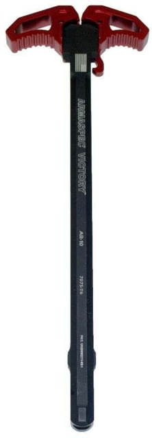 Armaspec Victory AR-10 Charging Handle Red