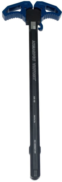Armaspec Victory AR10 Compact Charging Handle Blue - Armaspec