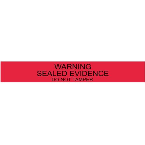 Forensics Source 7inch Red Warning Seals 100
