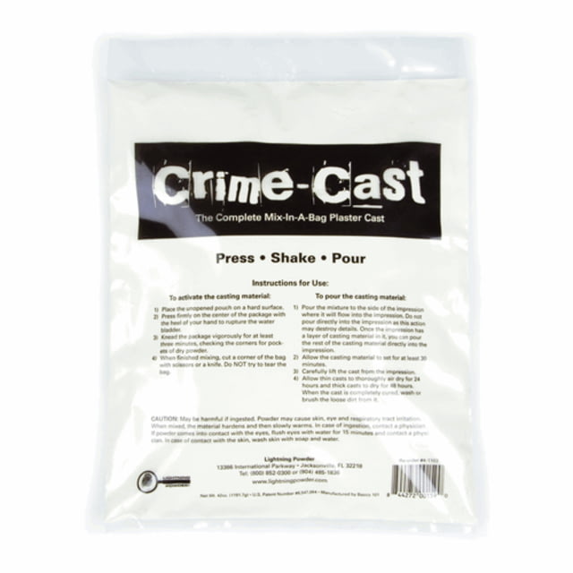 Lightning Powder Crime-cast Plaster Casting Kit - 1005729