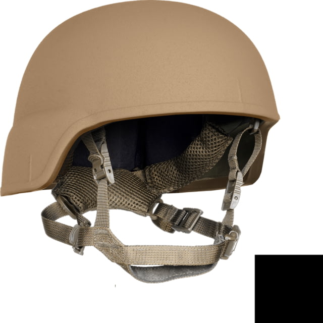 ArmorSource AS-200 Full Cut NIJ IIIA Tactical Helmet Black Medium - Armorsource