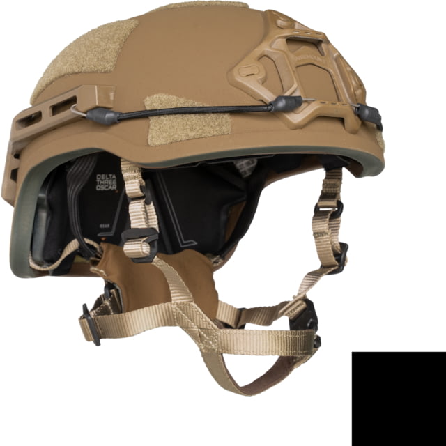 ArmorSource AS-223 Enhance Trauma Fully Loaded Reduction Helmet High Cut Black Large