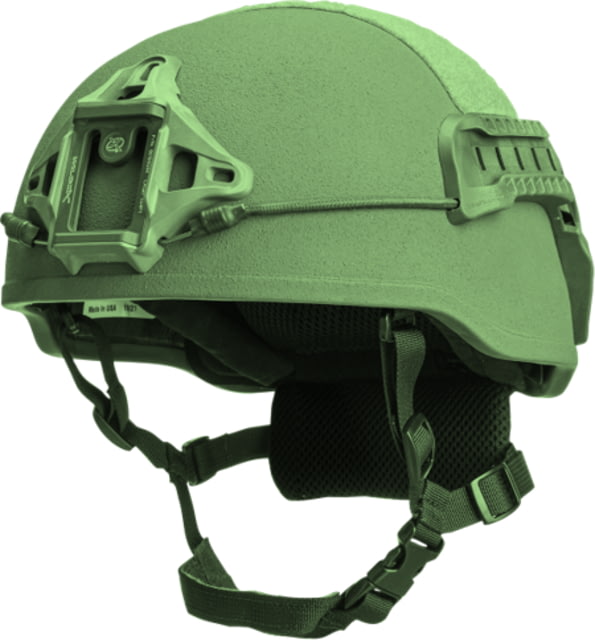 ArmorSource AS-501 Gen2 U.S. Army Advanced Mid-Cut Special Command Configuration Combat Helmet Foliage Green Extra Large - Armorsource