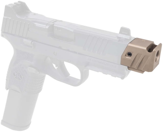 USED Arms Republic Pistol Compensator for FN 509C 9mm FDE Small AR-COMP-FN-FDE-C - Arms Republic