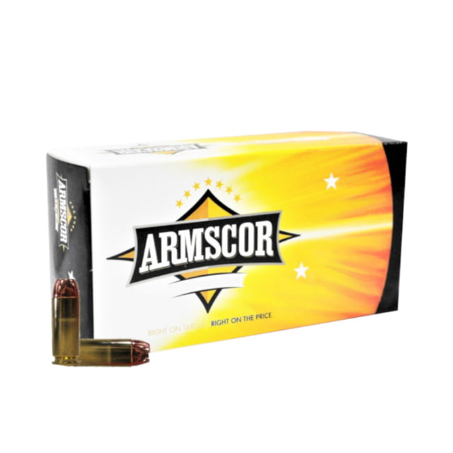 Armscor Precision Inc 10mm 180 Grain Full Metal Jacket Brass Cased Pistol Ammo 20 Rounds - Armscor Precision Inc