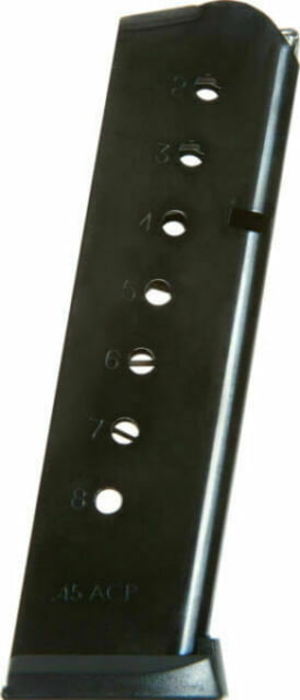 scor Precision Inc Rock Island 1911 Pistol Magazine .45 ACP 8 Round Blued 1 Pack Metal 8RD Ammo