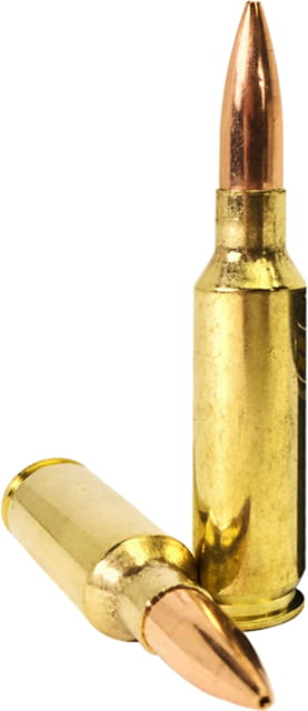 scor Precision Inc USA 6.5mm Creedmoor 123 Grain Hollow Point Boat Tail Brass Cased Rifle 20 Rounds 20RD Ammo