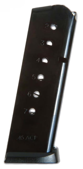 scor Precision Inc RIA MAG Rock Island Armory 1911A1 FS .45 ACP 7 Round Pistol Magazine Blued 1 Pack Ammo