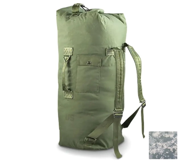 Army Navy Sales 2-Strap Cordura Nylon Duffle 24x36in Acu - Military Surplus