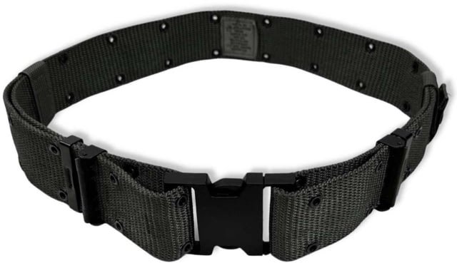 Army Navy Sales GI Pistol Belt Nylon Adjustable Black - Military Surplus