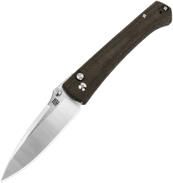 Artisan Cutlery Andromeda Button Lock 3.50 in Folding Knife - Artisan Cutlery