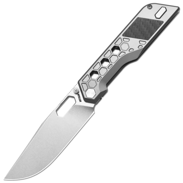 Artisan Cutlery Beest Framelock Gray ATZ - Artisan Cutlery