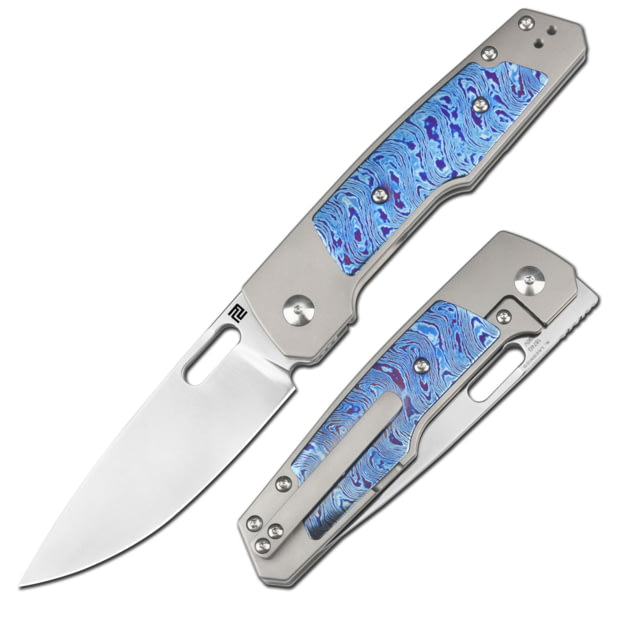 Artisan Cutlery Gambit Queen Framelock Ti ATZ - Artisan Cutlery