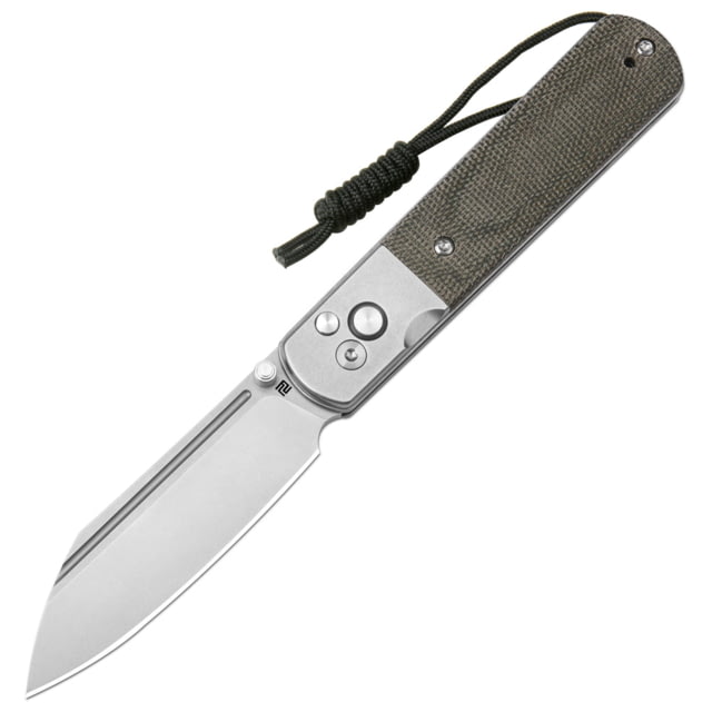 Artisan Cutlery Holm Button Lock OD ATZ - Artisan Cutlery