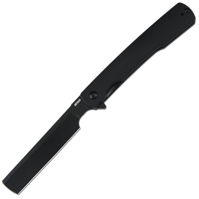 Artisan Cutlery Orthodox Linerlock Black ATZ - Artisan Cutlery