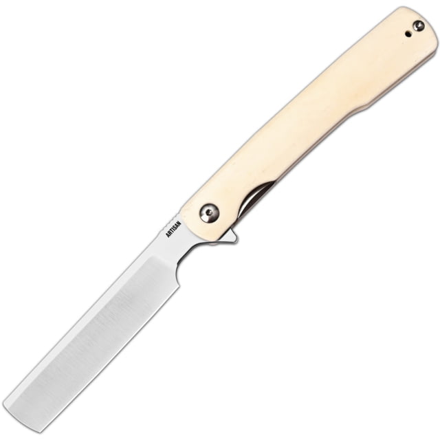 Artisan Cutlery Orthodox V2 Linerlock Bone ATZ - Artisan Cutlery