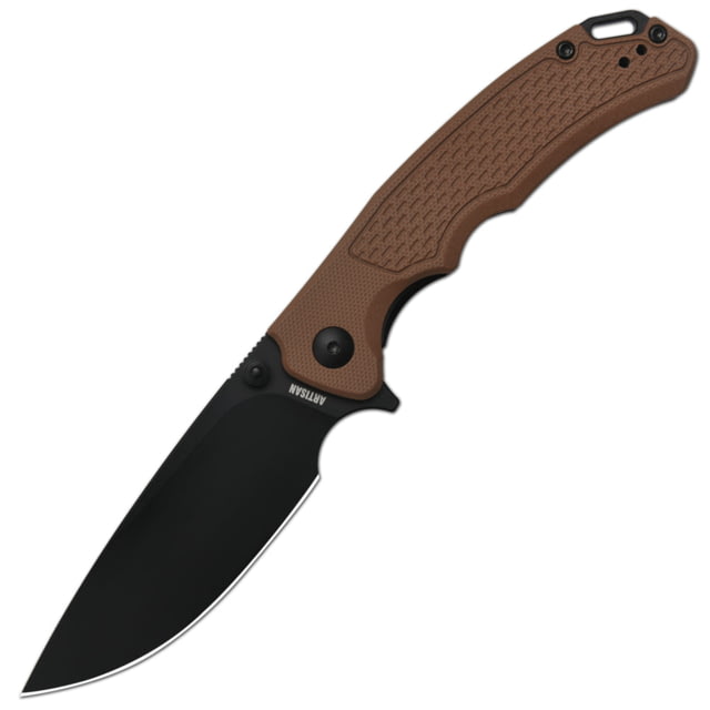 Artisan Cutlery Tradition V2 Linerlock Brn ATZ - Artisan Cutlery