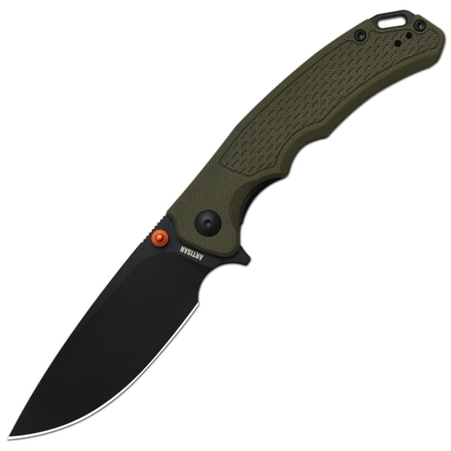Artisan Cutlery Tradition V2 Linerlock Green ATZ - Artisan Cutlery