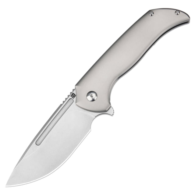 Artisan Cutlery Trux Framelock Gray Ti ATZ - Artisan Cutlery