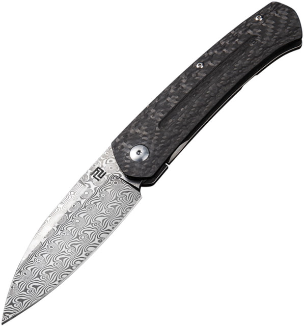 Artisan Cutlery Centauri Framelock CF Knife DCF - Artisan Cutlery