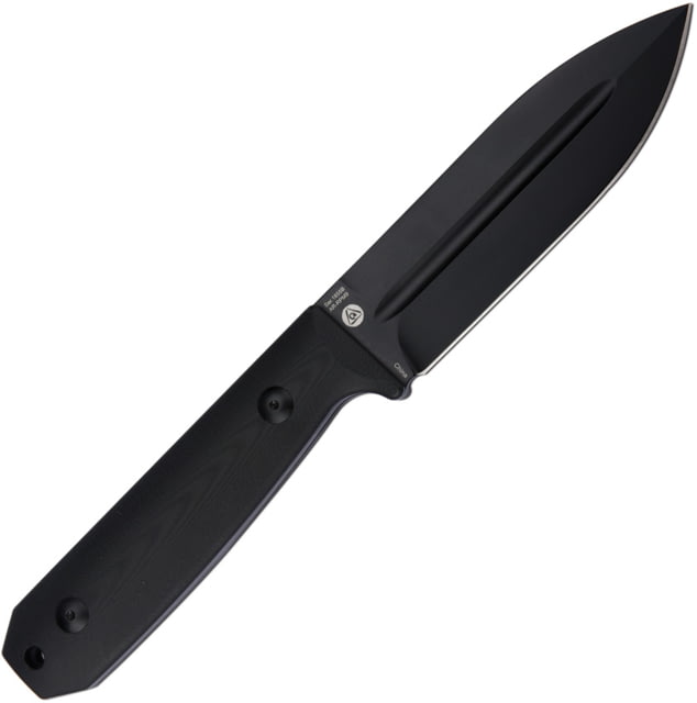 Artisan Cutlery Wreckhart Fixed Blade Knife 9.25in Overall 4.5in AR-RPM9 Black PVD Coated Spear Point Blade Black G10 Handle Kydex Sheath - Artisan Cutlery