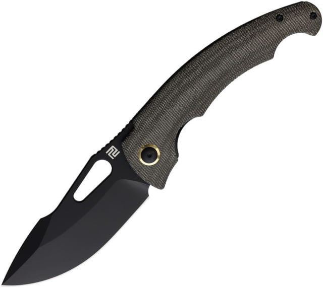 Artisan Cutlery Xcellerator AR-RPM9 Micarta 3.75 in Folding Knife - Artisan Cutlery